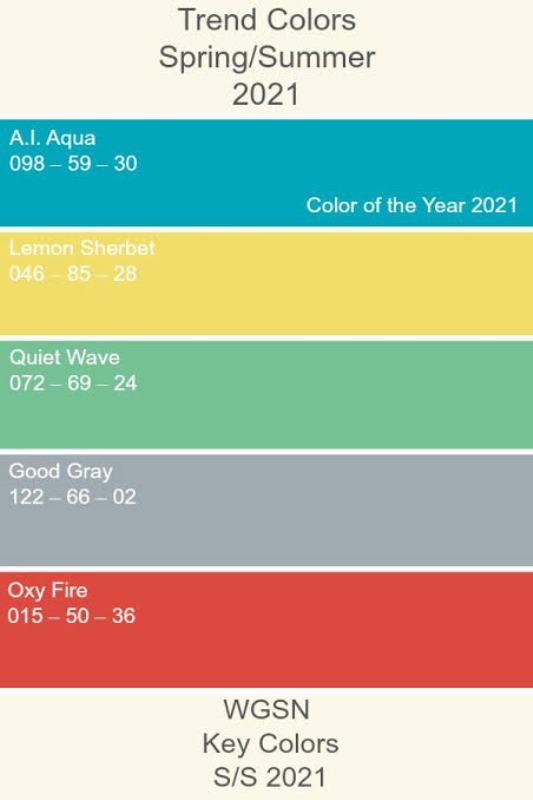 Cores para 2021 - WGSW